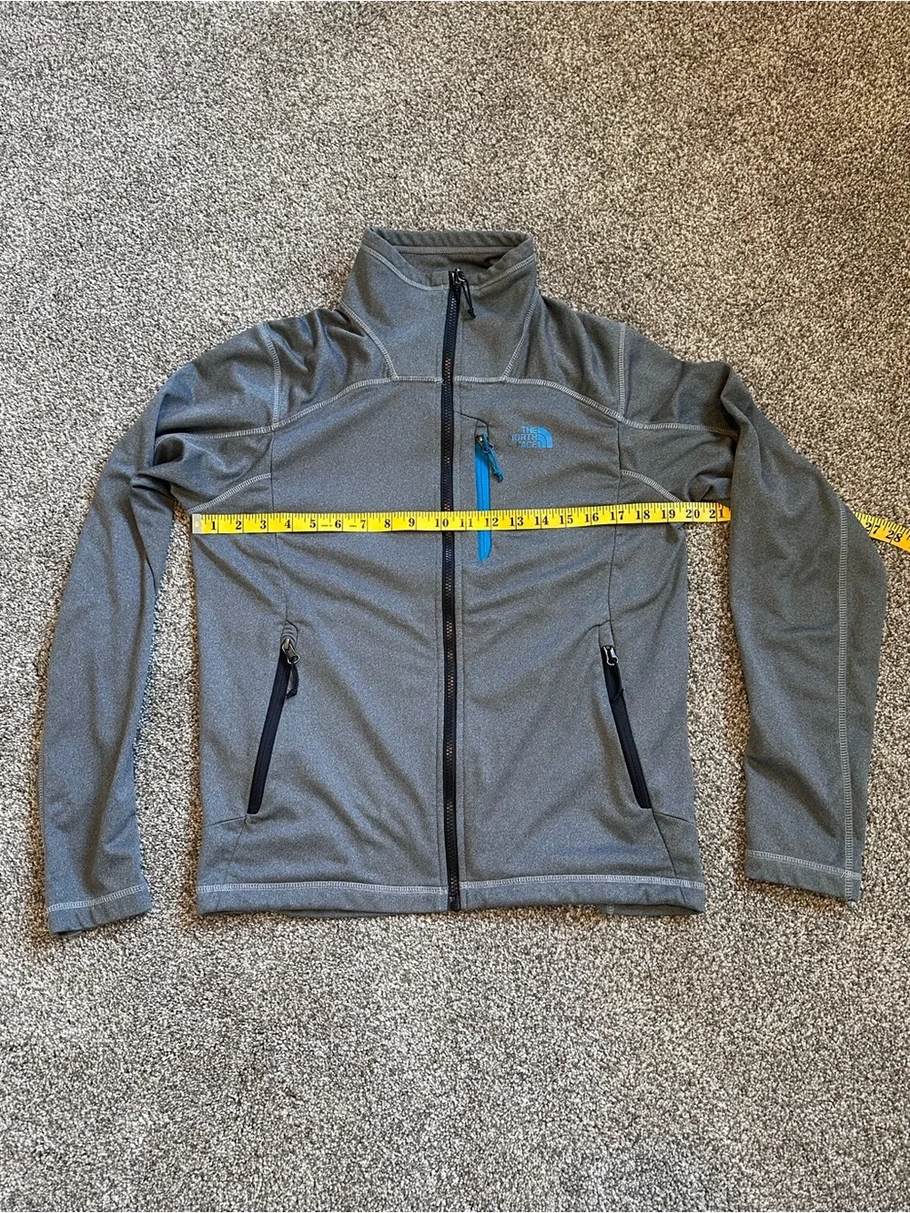 The North Face lightweight gray